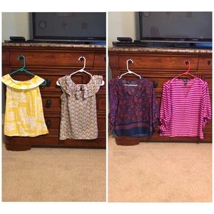 4 Spring tops! 🌸